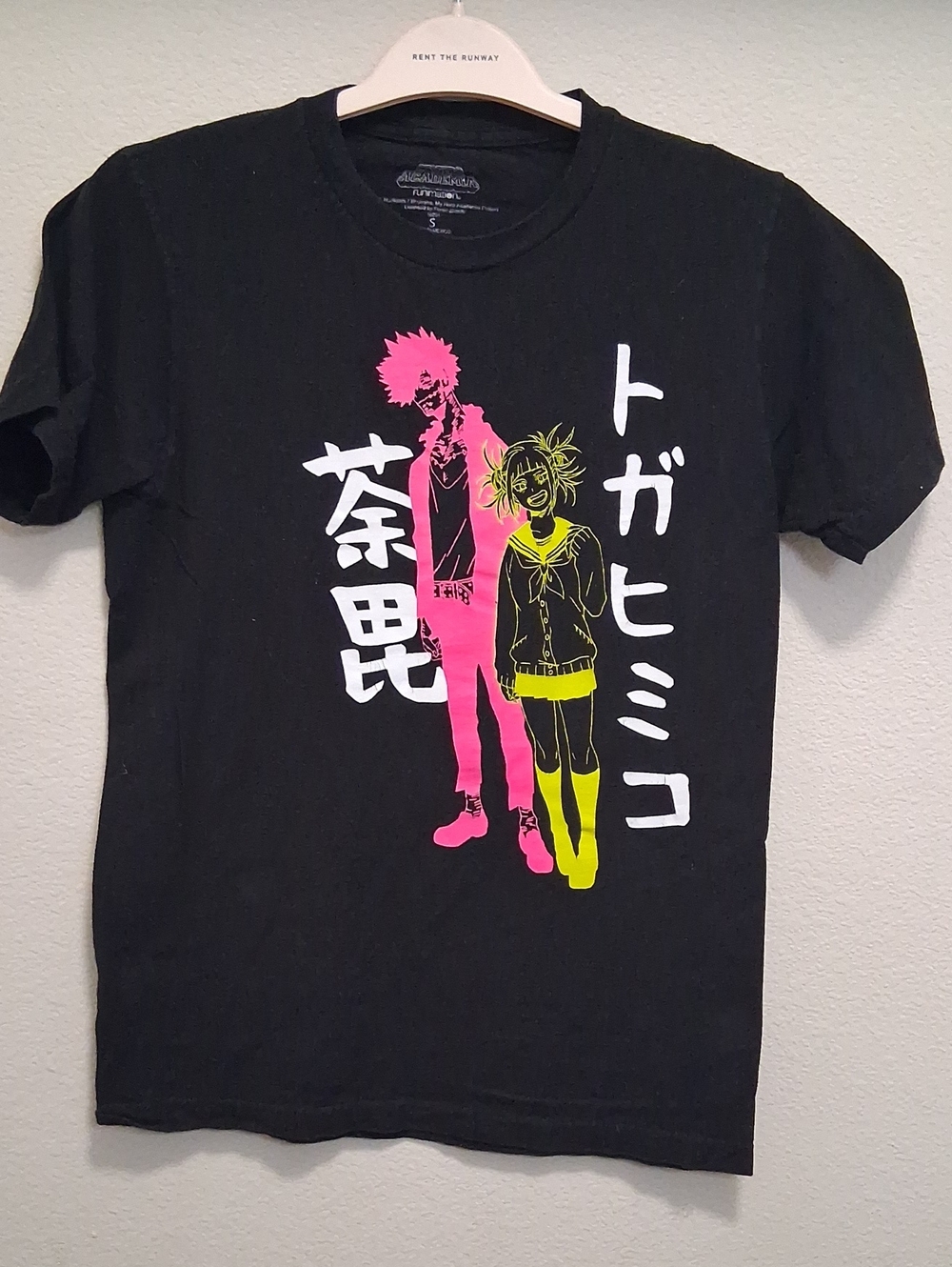 Kids My Hero Academia Black Anime Graphic Short-Sleeve Tee